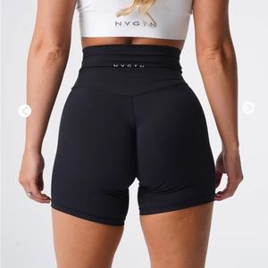 NVGTN Black Seamless Shorts